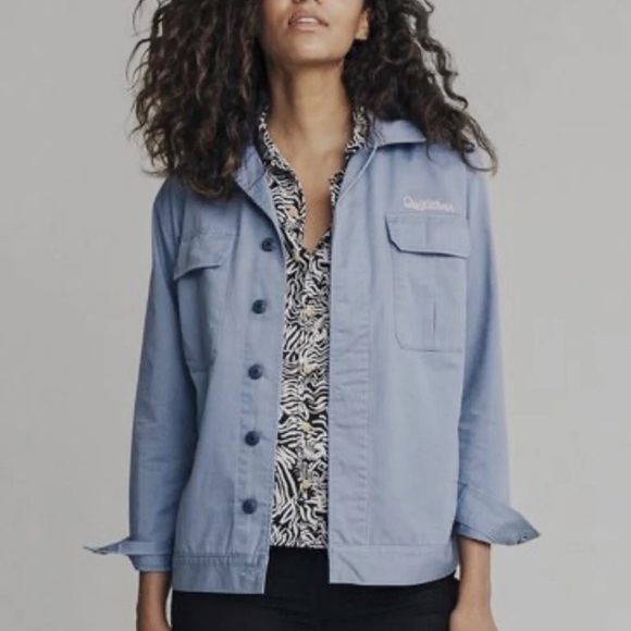 Quiksilver Women's Sky Blue Utility Jacket XS - Picture 1 of 12